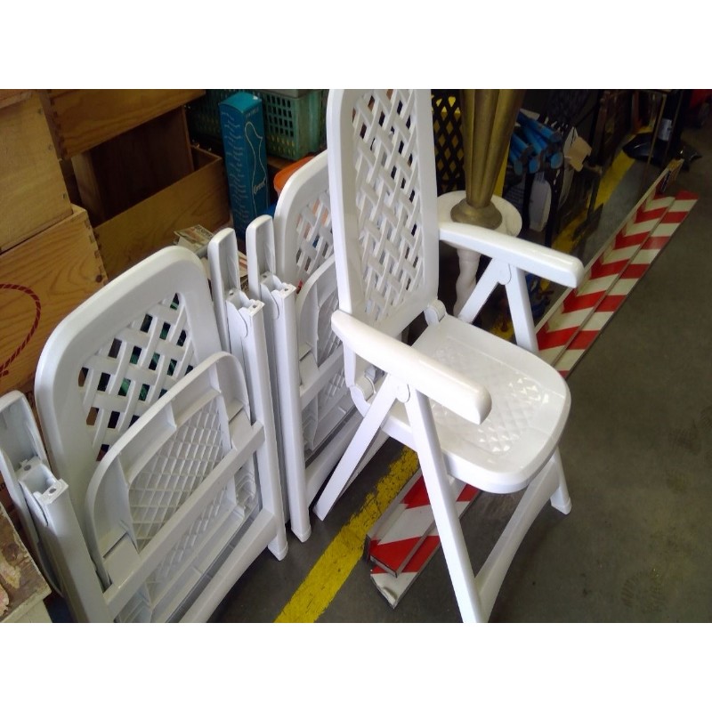 fauteuil-pliant-pvc-blanc